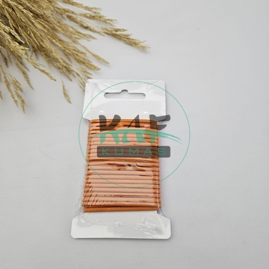 3 mm Yuvarlak Yumuşak Lastik İp 5 mt | Bel Paça Don Lastiği | Aksesuar Lastiği Taba_158