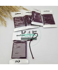 3 mm Yuvarlak Yumuşak Lastik İp 5 mt | Bel Paça Don Lastiği | Aksesuar Lastiği Bordo_177