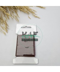 3 mm Yuvarlak Yumuşak Lastik İp 5 mt | Bel Paça Don Lastiği | Aksesuar Lastiği Kahverengi_288