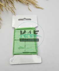 3 mm Yuvarlak Yumuşak Lastik İp 5 mt | Bel Paça Don Lastiği | Aksesuar Lastiği Elma Yeşili_334