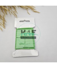 3 mm Yuvarlak Yumuşak Lastik İp 5 mt | Bel Paça Don Lastiği | Aksesuar Lastiği Elma Yeşili_334