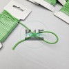 3 mm Yuvarlak Yumuşak Lastik İp 5 mt | Bel Paça Don Lastiği | Aksesuar Lastiği Elma Yeşili_334