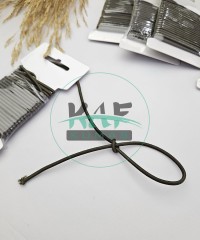 3 mm Yuvarlak Yumuşak Lastik İp 5 mt | Bel Paça Don Lastiği | Aksesuar Lastiği Haki_514