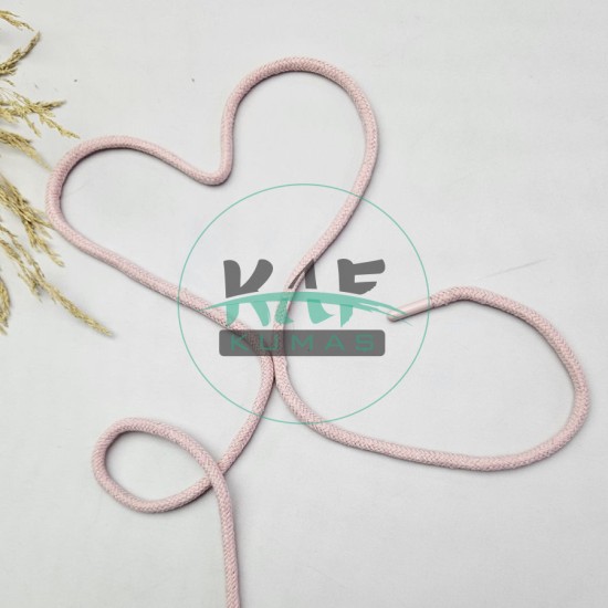 Pudra Sweatshirt-Eşofman İpi / Ayakkabı Bağcığı / Kordon İp 120 cm