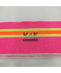 Açık Sarı Çizgili Pembe Yaka Açık Sarı Çizgili Pembe Yaka