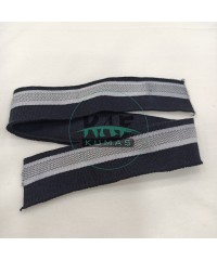 Gri Şeritli Siyah Manşet Gri Şeritli Siyah Manşet