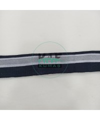 Gri Şeritli Siyah Manşet Gri Şeritli Siyah Manşet