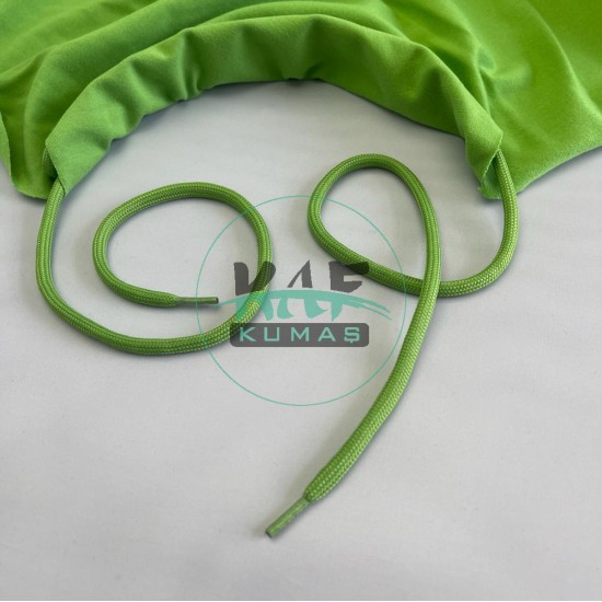 Plastik Uçlu 150 cm Kordon | Fıstık Yeşili Plastik Uçlu 150 cm Kordon | Fıstık Yeşili