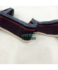 Kenar Çİzgili Bordo Yaka