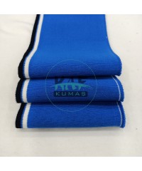 Kenar Çizgili Turkuaz Yaka