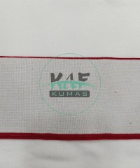 Kenar Çizgili Beyaz Yaka