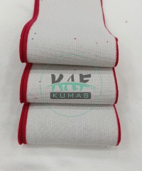 Kenar Çizgili Beyaz Yaka