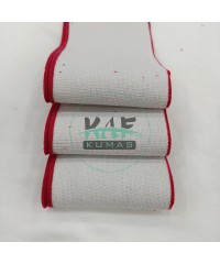 Kenar Çizgili Beyaz Yaka