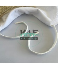 Plastik Uçlu 140 cm Kordon | Beyaz Plastik Uçlu 140 cm Kordon | Beyaz