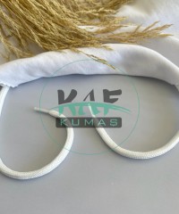 Plastik Uçlu 140 cm Kordon | Ekru Plastik Uçlu 140 cm Kordon | Ekru