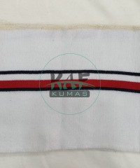 Kırmızı Lacivert Beyaz Yaka