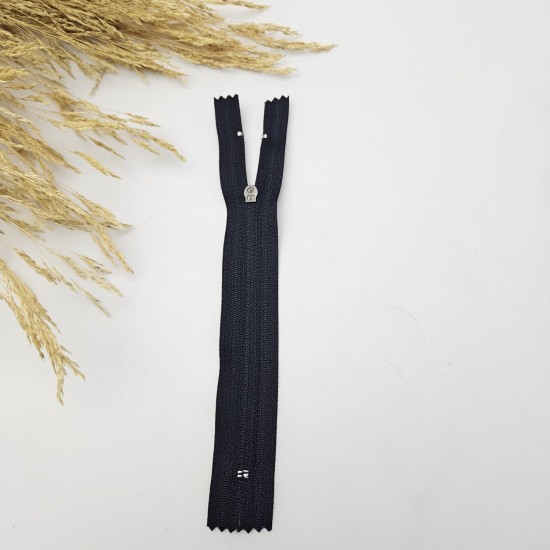 Pantolon Fermuarı | Kemik Fermuar Uzunluk: 16 cm Lacivert