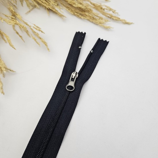 Pantolon Fermuarı | Kemik Fermuar Uzunluk: 16 cm Lacivert