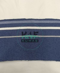 Çizgili Kalın Örgü Füme Yaka Çizgili Kalın Örgü Füme Yaka