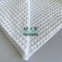 Büyük Kareli Waffle Pike Kumaş | 100% Pamuk | W-01  Büyük Kareli Waffle Pike Kumaş | 100% Pamuk | W-01