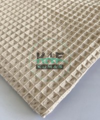 Büyük Kareli Waffle Pike Kumaş | 100% Pamuk | W-05 Büyük Kareli Waffle Pike Kumaş | 100% Pamuk | W-05