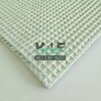 Büyük Kareli Waffle Pike Kumaş | 100% Pamuk | W-17