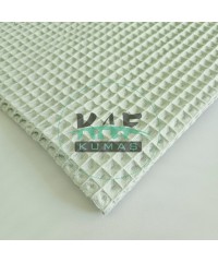 Büyük Kareli Waffle Pike Kumaş | 100% Pamuk | W-17