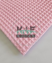 Büyük Kareli Waffle Pike Kumaş | 100% Pamuk | W-23 Büyük Kareli Waffle Pike Kumaş | 100% Pamuk | W-23