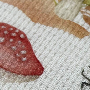 Baskılı Örme Waffle (Giyimlik)