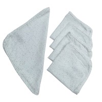 5 Adet Soft Puantiye Desen Müslin Bebek Ağız Bezi 5 Adet Soft Puantiye Desen Müslin Bebek Ağız Bezi