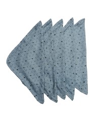 5 Adet Maske Desen Müslin Bebek Ağız Bezi 5 Adet Maske Desen Müslin Bebek Ağız Bezi