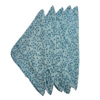 5 Adet Mavi Leopar Desen Müslin Bebek Ağız Bezi 5 Adet Mavi Leopar Desen Müslin Bebek Ağız Bezi