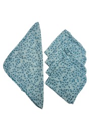 5 Adet Mavi Leopar Desen Müslin Bebek Ağız Bezi 5 Adet Mavi Leopar Desen Müslin Bebek Ağız Bezi