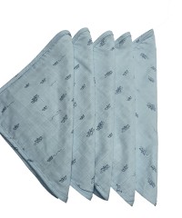 5 Adet Origami Gemi Desen Müslin Bebek Ağız Bezi 5 Adet Origami Gemi Desen Müslin Bebek Ağız Bezi