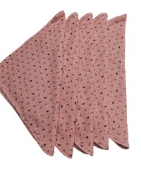 5 Adet Pembe Kuğu Desen Müslin Bebek Ağız Bezi 5 Adet Pembe Kuğu Desen Müslin Bebek Ağız Bezi