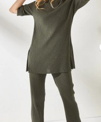 Modal Kaşkorse Kumaş | Haki