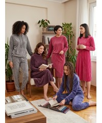 Fitilli Kadife Kumaş | Kiremit