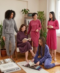 Fitilli Kadife Kumaş | Kiremit