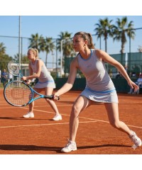 Kadın Gri Şortlu Tenis Elbisesi