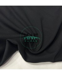 Modal Pamuk Ribana Kumaş|Siyah 