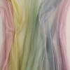 Gökkuşağı Tül Parça Kumaş %100 Polyester
