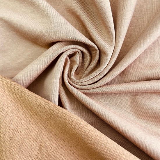 Kahverengi İki İplik Parça Kumaş %72 Pamuk % 24 Polyester %6 Elastan