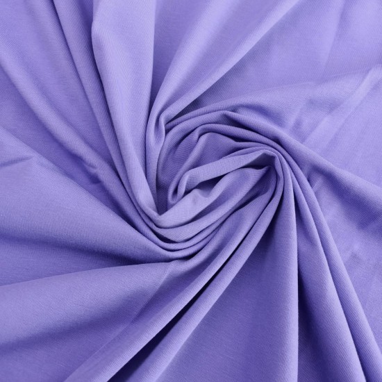 Mor Süprem Parça Kumaş %90 Pamuk %10 Elastan