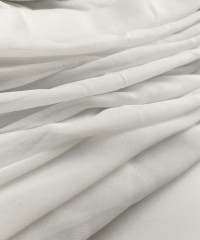 Gümüş Simli Tül Parça Kumaş %100 Polyester Gümüş Simli Tül Parça Kumaş %100 Polyester