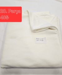 Penye Pamuklu Parça Üç İplik Kumaş | 20