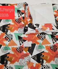 Penye Pamuklu Parça Üç İplik Kumaş | 5