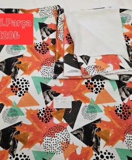 Penye Pamuklu Parça Üç İplik Kumaş | 5