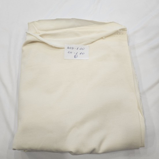 Penye %100 Pamuklu Parça Süprem Kumaş | 4