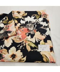 Dokuma Poplin Kumaş | Çiçek | Parça 1