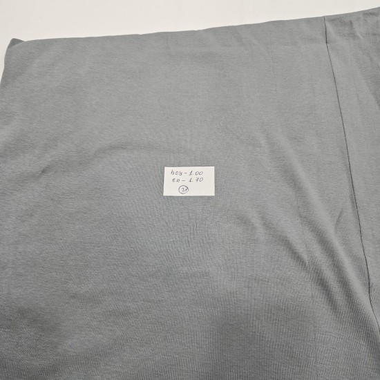 İnterlok Parça Kumaş | Gri Parça 27